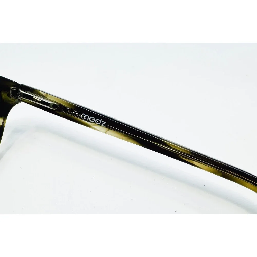 Modz Eyeglasses Mens Grey Haze Modern Ogden Square Frames 52-19 41113